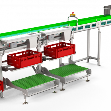 Taśmociągi do inspekcji i doczyszczania produktu